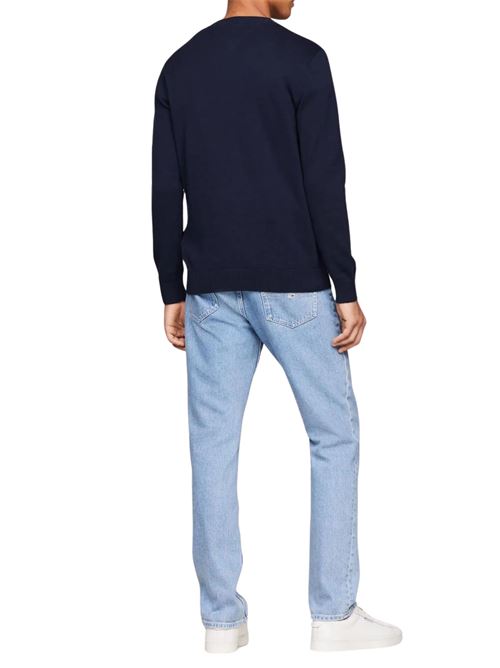 Maglioncino blu in cotone Tommy Jeans | DM0DM18895C1G